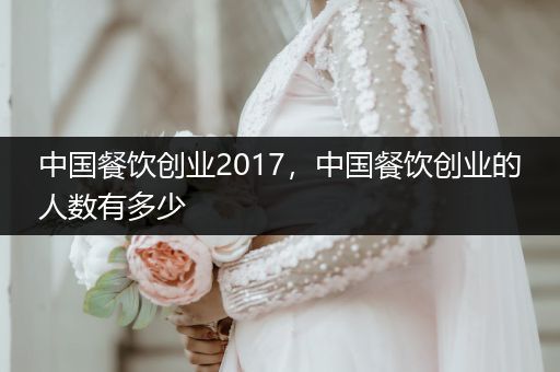 中国餐饮创业2017，中国餐饮创业的人数有多少